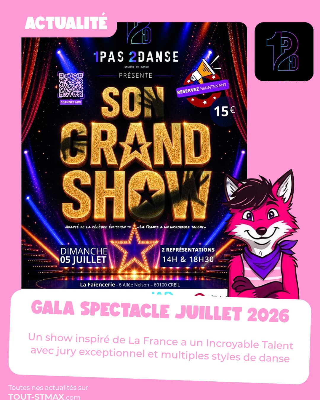Gala spectacle juillet 2026