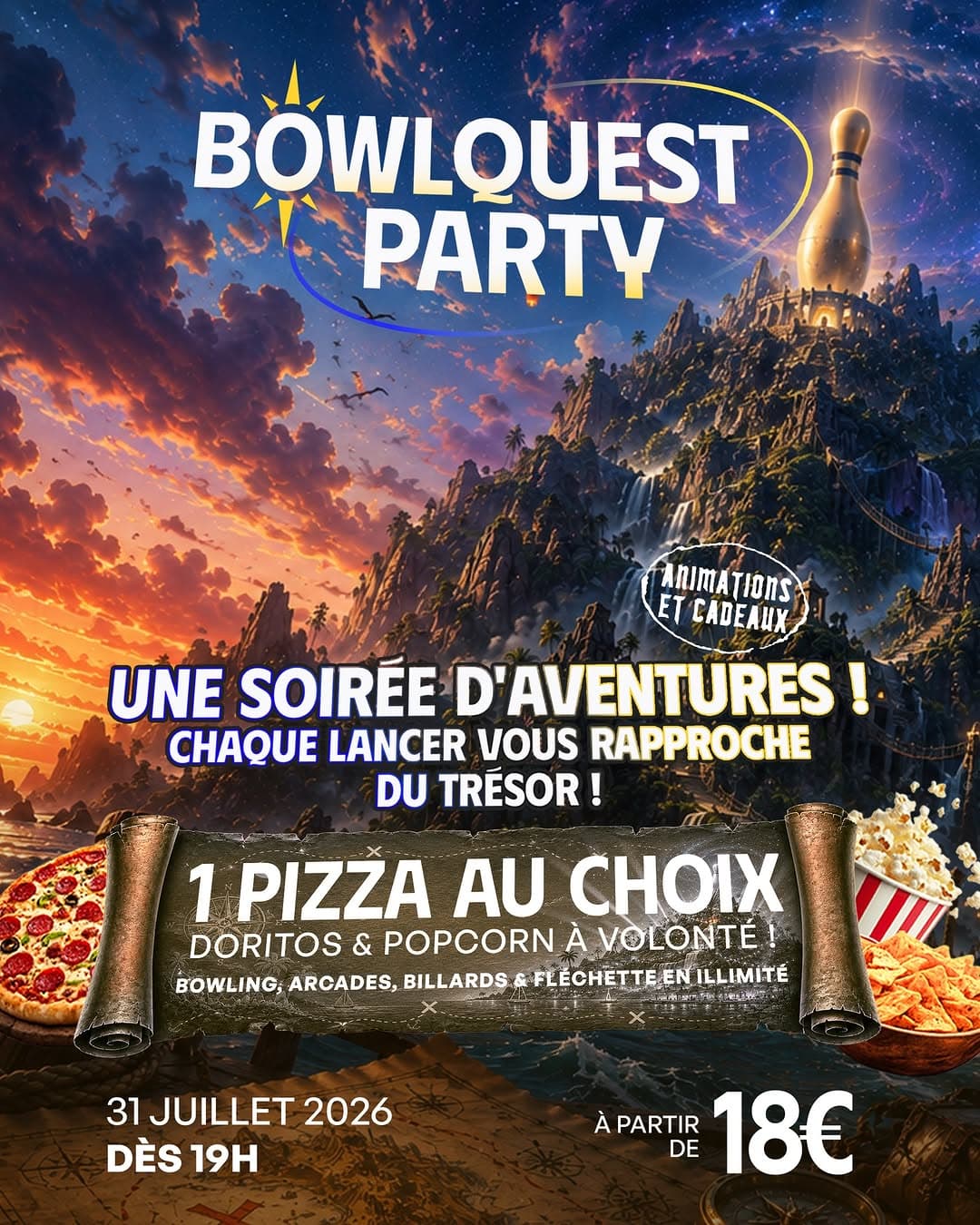 Soirée Bowl'Quest Party